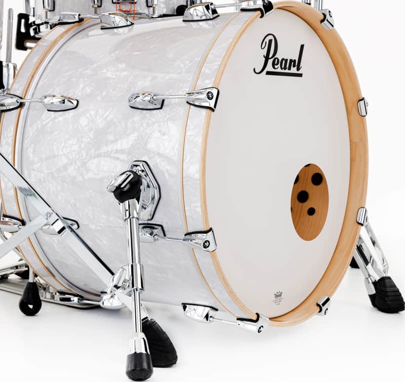 Pearl PMX Professional Maple Series 20x14" White Marine Pearl Wrap #448 Bass Kick Drum | NO MOUNT | NEW | Authorized Dealer image 1