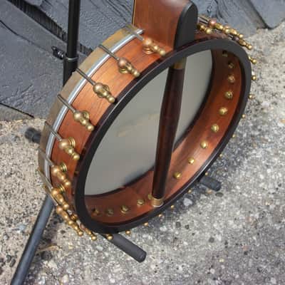 Ome Flora 12" Walnut Open Back Banjo & Case image 17
