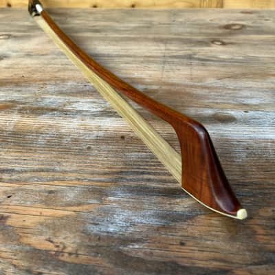 Double Bass French Bow - Rarer Flamed Pernambuco - Otto Spengler - Gawwjuss image 11