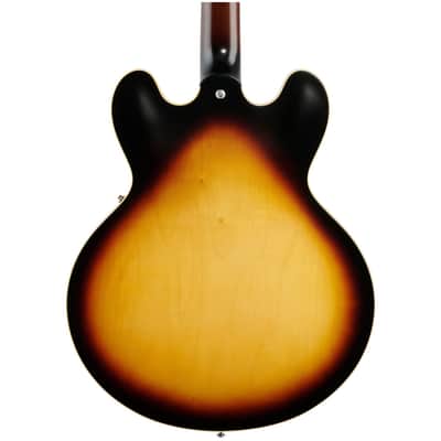 Gibson ES-335 Dot Satin Electric Guitar, Vintage Burst image 5