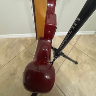 Fender American Deluxe Fat Stratocaster HSS with Rosewood Fretboard 1999 - 2001 - Crimson Transparent image 12