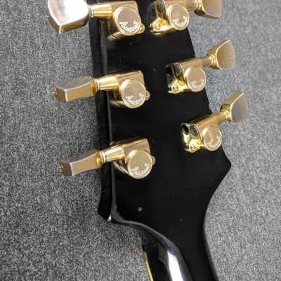 Vintage 1984 Aria Pro II PE-60 Electric Guitar Black Made In Japan
