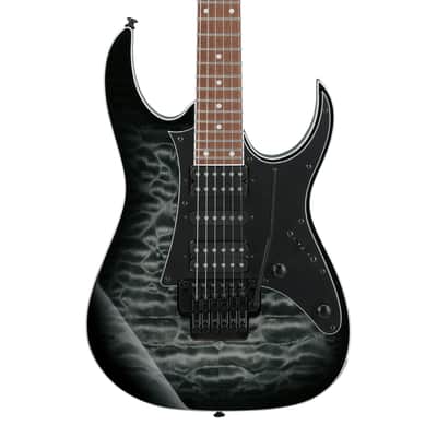 Ibanez RG450QMBTGB RG Standard Electric Guitar - Transparent Gray Burst image 1