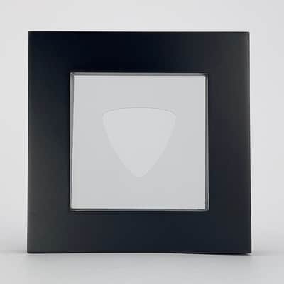 3" x 3" Double Sided Guitar Pick Display, CLEAR #346 Triangle Bass Shape image 6