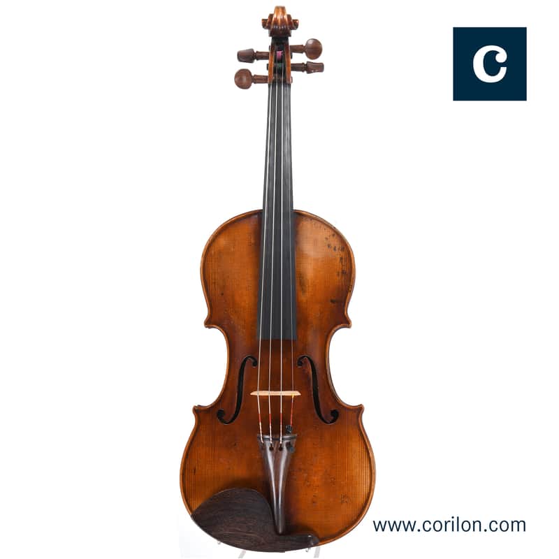 Antique French violin, 1924, Mirecourt – antique violin – French violin image 1