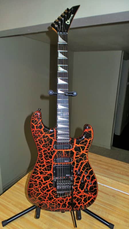 Charvel Model 4 1987-1988 Lava Crackle image 1
