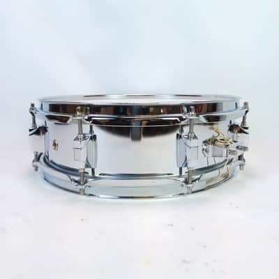 Yamaha 4x13"Piccolo Snare Drum Steel Shell Chrome Triple-Flange Rim 8Lug 010866 image 3