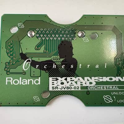 Roland SR-JV80-02 Orchestral Expansion Board 1990s - Green