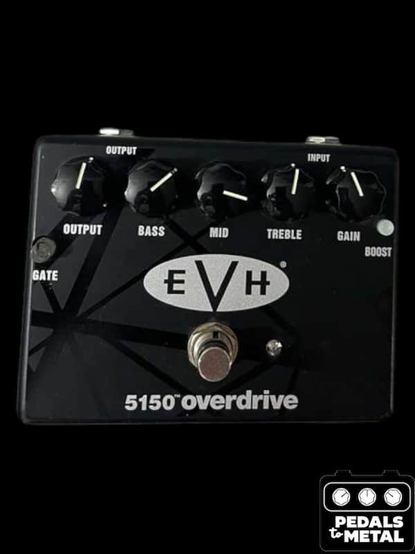 MXR EVH5150 5150 Overdrive 2015 - Present - Black - X18534 image 1