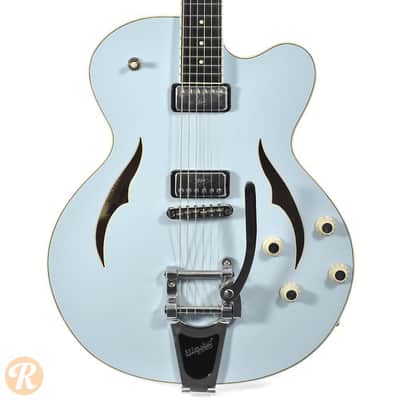 Hofner Verythin Single Cutaway Light Blue 2012