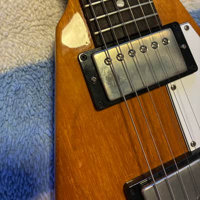 Gibson Flying V 2019 - 2023 - Antique Natural Custombuckers image 3
