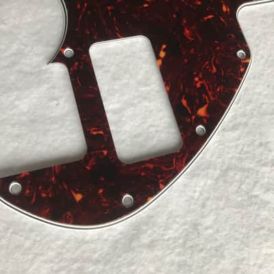 For Fender US Telecaster Thinline/Tele 69 TV Jones Guitar Pickguard,4 Ply Brown Tortoise image 2