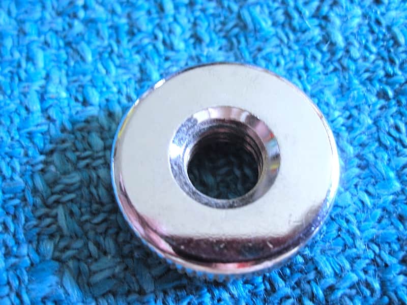 Pearl Bass Drum Leg Spur Tip Lock Nut Part - USED image 1