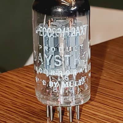 Tube NOS 12AX7 ECC83 Miniwatt Dario – Yellow Label I61 B1C – Testé Comme Neuf