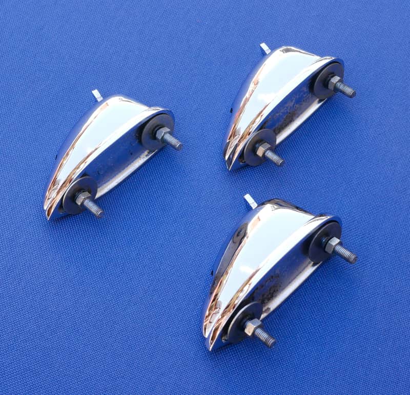 Sonor Teardrop  3 x Floor Tom Bracket 60s MINT image 1
