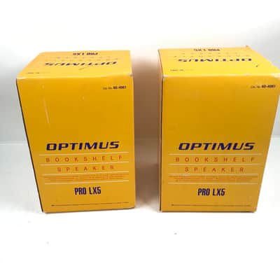 Optimus PRO LX5 Bookshelf Speakers image 1