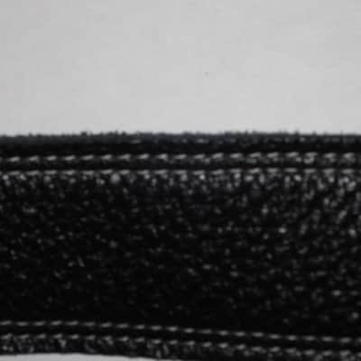 new old stock (no tags) near A+ Perri’s Leathers Ltd BM2DS Guitar Strap, 2" Reversible Black / Gray Italian Premium Leather Guitar Strap, with white double stitching, entire strap is leather padded, Adjustable Length from 42" to 56" image 24