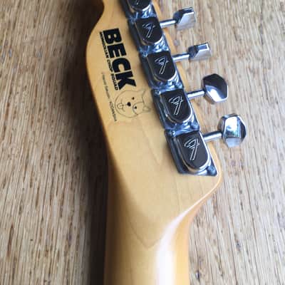Fender Telecaster Ltd Beck 'Mongolian Chop Squad" Edition Ash Blonde image 9