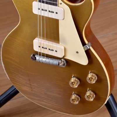 Gibson Custom Murphy Lab 1954 Les Paul Goldtop Reissue Heavy Aged Double Gold image 9