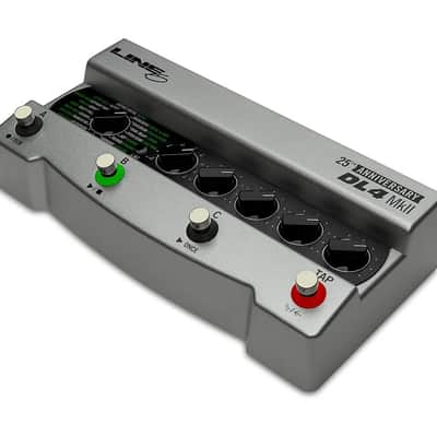Open Box Line 6 DL4 MKII Limited Edition Silver 25th Anniversary Delay Guitar Pedal ♫ image 3