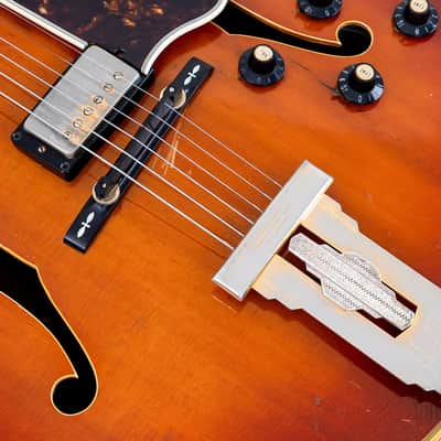 1970 Gibson L-5 CES Vintage Electric Archtop Sunburst w/ T Tops, Case image 9