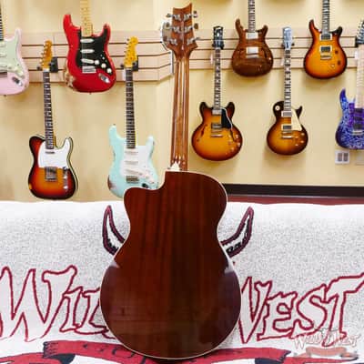 Paul Reed Smith PRS SE A40E Ebony Fretboard Ovangkol Side & Back Electric Acoustic Tobacco Burst image 7