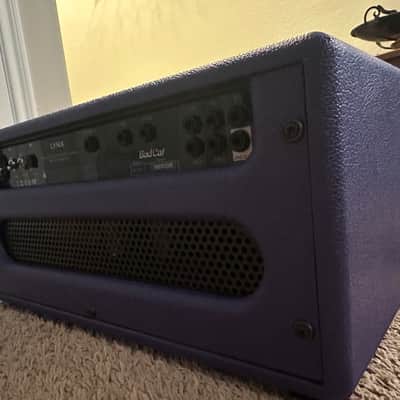 Bad Cat Bad Cat Lynx 50W Tube Head (Model BCP-2206) - Custom Amethyst Finish image 12
