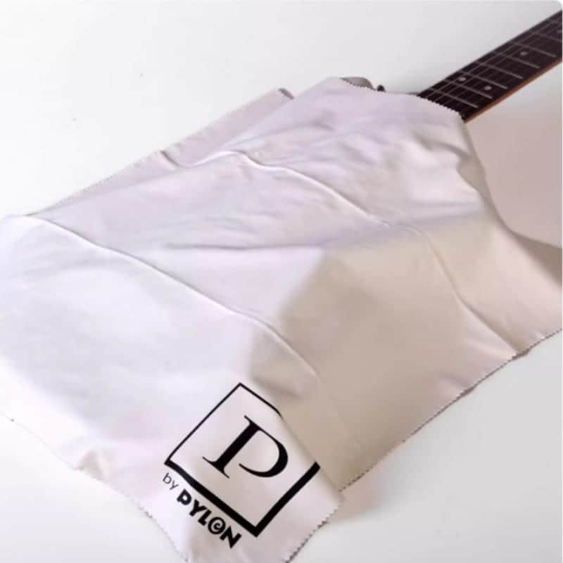 PYLON Deluxe Extra Large Musical Instrument Cleaning Cloth - Microfiber Suede Texture (Anti-Scratch) image 1