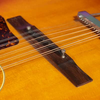 1967 Gibson B-25-12 12-String 00-Size Acoustic Guitar (VIDEO! Fresh Work, Ready) image 10