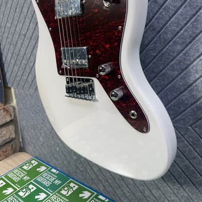 Firefly FF-JA-VI Baritone LAST ONE! 2026 Vintage White SkunkWerx In USA FretWerx Stage Ready Setup! image 2