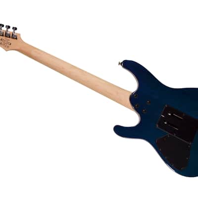 Ibanez S670QM-SPB Electric Guitar – Sapphire Blue 2025 - Sapphire Blue image 5