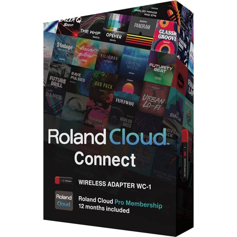 Roland Cloud Connect WC-1 Wireless Adapter w/Roland Cloud Pro 1-Year Membership image 1