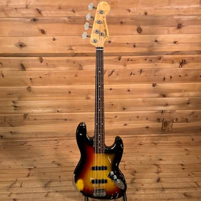 Fender Custom Shop Jaco Pastorius Tribute Fretless Electric Bass - 3-Color Sunburst image 2