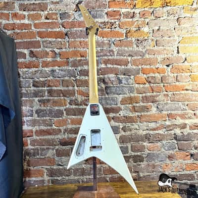 Series 10 RR-Style V Electric Guitar *PROJECT* (1990s - White) image 6