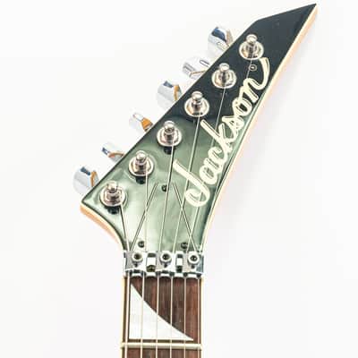 1996 Jackson DK2 Pro Dinky Electric Guitar – Hot Rod Flames, Floyd Rose, Gigbag image 5