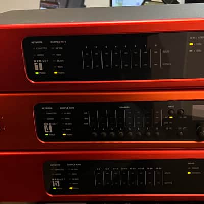 Focusrite RedNet 1 Dante Audio Interface 2010s - Red image 7