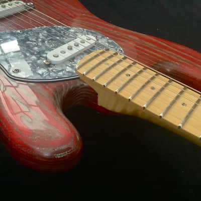 JD Guitars 2022 Couchcaster Red /Silver image 20