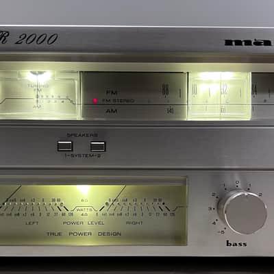 Vintage Marantz SR-2000, 30W AM/FM Stereo Receiver, 1980, Fully Restored image 2