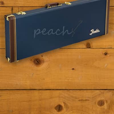 Fender Classic Series Stratocaster/Telecaster Wood Case - Navy Blue image 1