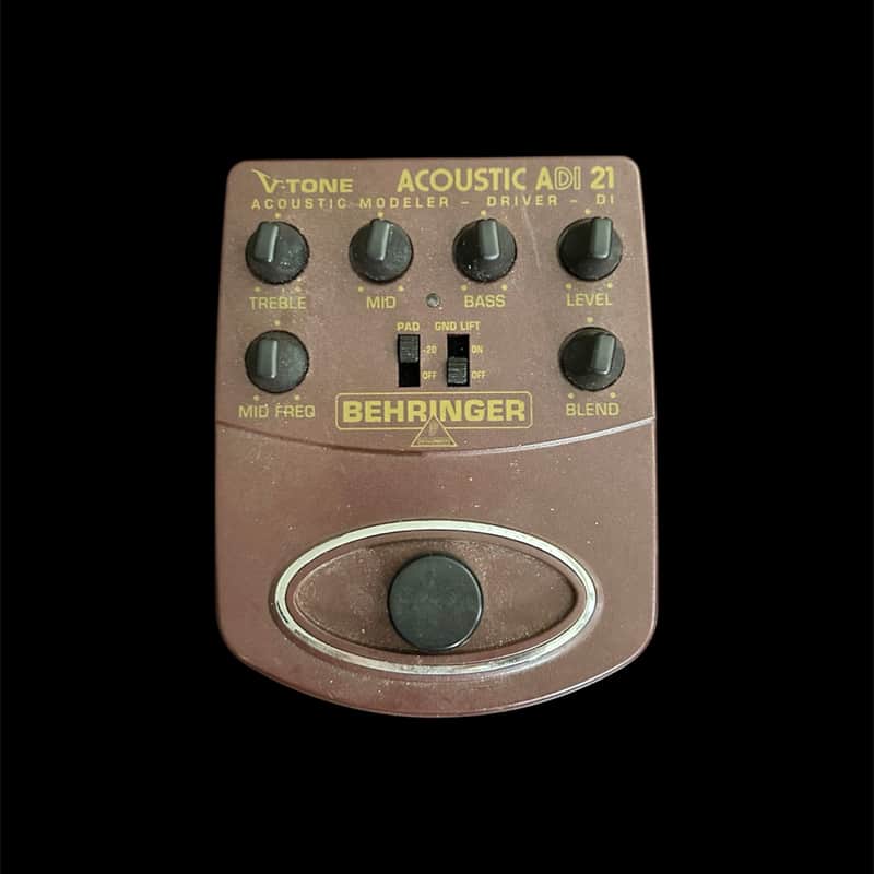 Behringer ADI21 V-Tone Acoustic Amp Modeler Preamp DI 2010s - Standard image 1