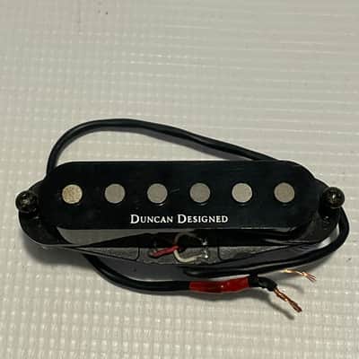 2000's Seymour Duncan Designed SC101 Black Middle Single Coil Guitar Pickup 6.96k image 1