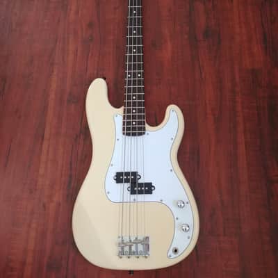 Fender Precision Bass with Jazz Neck Olympic White image 1