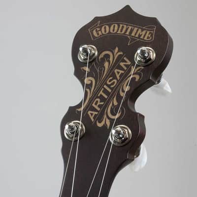 Deering Artisan Goodtime 2 II 5-String Resonator Deluxe Bluegrass Banjo with Hard Case image 5