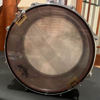Doc Sweeney Drums Legend Series Snare Drum #18 Walnut - 14x6.5 - 2020s Satin Natural image 4