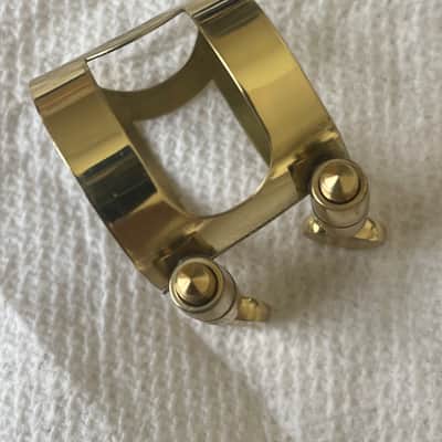 Vintage Selmer Paris Alto Saxophone Ligature and Cap Set - Listing #2 image 3