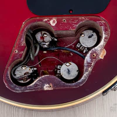 1984 Greco Mint Collection John Sykes Metallic Red Burst, 100% Original w/ Screamin PAFs, Japan Fujigen image 15