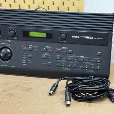 Yamaha TG33 Tone Generator 1990 - Black