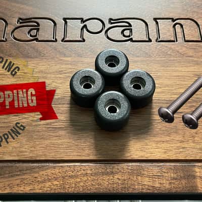 (4) Marantz Rubber Feet W/Screws/2325,2220B,2230,2270, 2252B, 2285B, 2245 Feet image 2