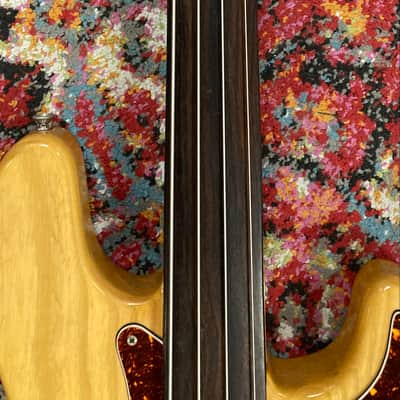 Fender Precision Bass Fretless 1973 - Natural, Very Good. SKU: 1179G image 5