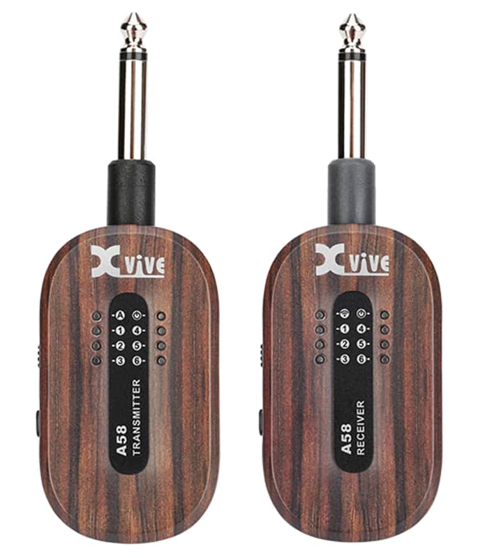 Xvive A58 Comlete Guitar Wireless System - Rosewood image 1